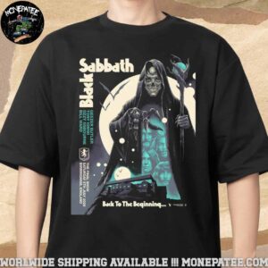 Ozzy Osbourne Back to the Beginning 2025 Skeleton Tee At Villa Park Made In Birmingham UK On July 5 Unisex T-Shirt