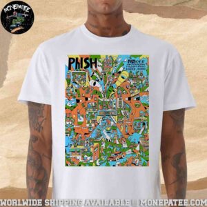 Phish Band Boulder Colorado Live At Folsom Field On July 3 4 5 2025 Unisex T-Shirt