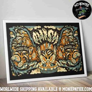 Phish Band Boulder Colorado Venue Poster Live At Folsom Field On July 3 4 5 2025 Decorative Poster Canvas