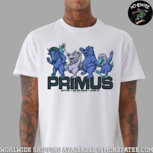 Primus Poster For Show In Jackson Wy On July 8 Live At Snow King Moutain Unisex T-Shirt