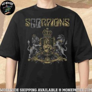 Scorpions Hannover 2025 60 Years Anniversary Merchandise Crest Tee Unisex T-Shirt