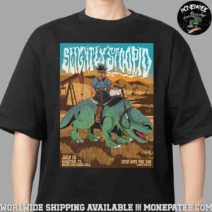Slightly Stoopid Concert Poster Houston TX At White OAK Music Hall On July 10 Step Into The Sun Summer Tour 2025 Unisex T-Shirt