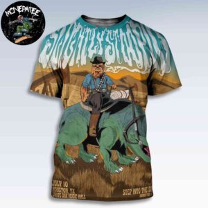 Slightly Stoopid Concert Poster Houston TX At White Oak Music Hall On July 10 Step Into The Sun Summer Tour 2025 All Over Print T-Shirt