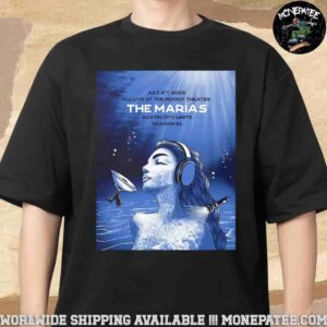 The Marias Austin City Limits Season 51 Limited Poster July 8th 2025 At ACL Live At The Moody Theater Unisex T-Shirt