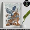 The Offspring’s Supercharged Worldwide North American Tour 2025 Artwork By Jimbo Phillips From Santa Cruz Decorative Poster Canvas