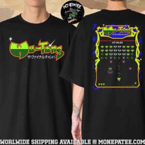 Wu-Tang Clan Detroit MI Live At Little Caesars Arena On July 8 2025 Wu-Tang Forever The Final Chamber Tour 36 Bits Of Fury Artwork Two Sided Unisex T-Shirt